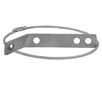 Aanhangwagen Veiligheidskabel - 20 cm - Hulpkoppeling met St, Ophalen of Verzenden, Nieuw