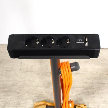 Steelcase Flex Power Stand, 3x stroom, 2x USB charge, Overige plaatsen, Ophalen of Verzenden, Gebruikt, Overige typen