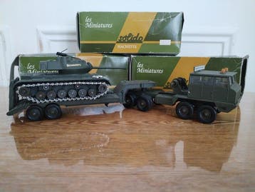 Solido 1:50 - Model vrachtwagen (3) - M47 General Patton, Nieuw
