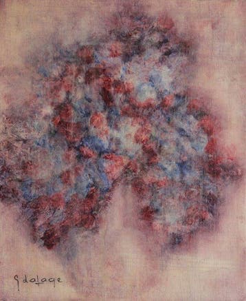 Guy Lafage (né en 1930) - Bouquet, Antiek en Kunst