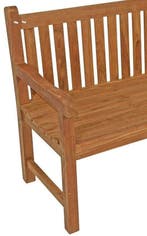 Teakhouten tuinbank 3 persoon 150 cm breed - teak bank, Tuin en Terras, Hardhout, 3 zitplaatsen, Nieuw, Ophalen of Verzenden