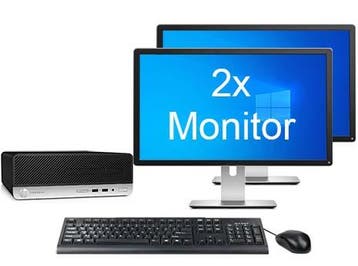 MEGASTUNTPRIJS: HP ProDesk 400 G4 SFF i5 6e Gen incl. 2, 256 GB, Nieuw, Ophalen of Verzenden, 6500 (4-Cores)