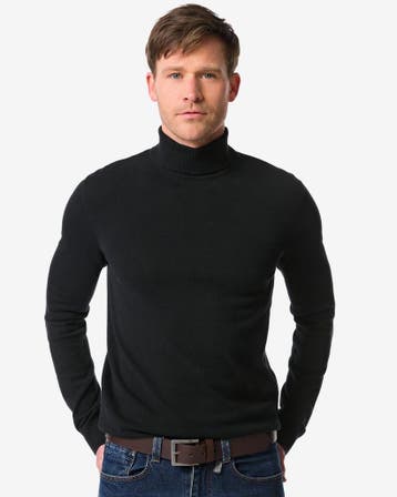 HEMA Heren coltrui zwart, Verzenden, Nieuw