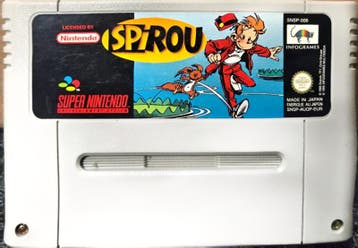 Spirou (SNES Tweedehands game), Spelcomputers en Games, Ophalen of Verzenden, Zo goed als nieuw
