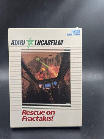 Atari - 5200 Supersystem - Lucasfilm Rescue on Fractalus! -, Nieuw
