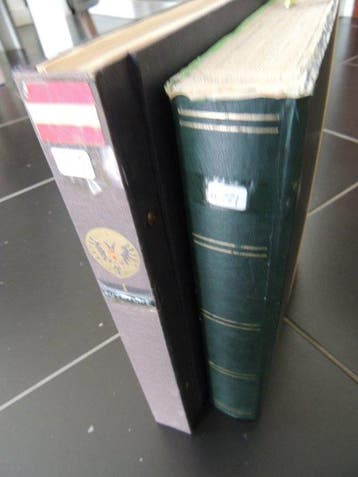 Oostenrijk - Collectie / Lot in boekbinding en ordners, Gestempeld