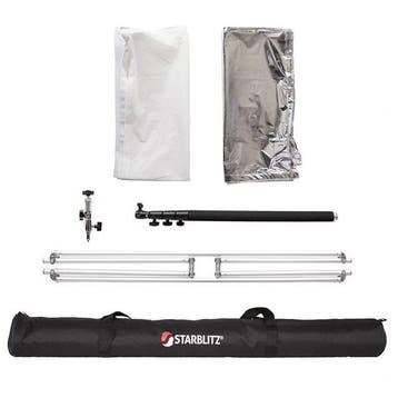 Starblitz Reflectiescherm 110cm met Telescopische Arm (8676), Nieuw