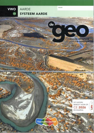 De Geo LRN-line / vwo aardrijkskunde voor de bovenbouw, Verzenden, Zo goed als nieuw