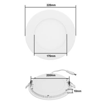 LED-inbouwpaneel warm wit, Ophalen of Verzenden, Nieuw