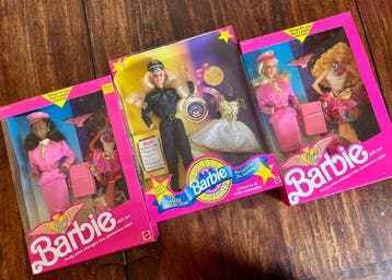 Mattel - Barbiepop Police Barbie Officer barbie flight time