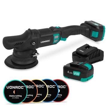 PRO Excentrische Polijstmachine 20V – Ø 150mm | Incl. 2x, Verzenden, Nieuw