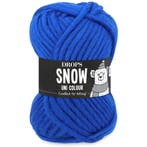 DROPS Snow Uni Colour - 104 kobaltblauw - Wol Garen, Ophalen of Verzenden, Nieuw