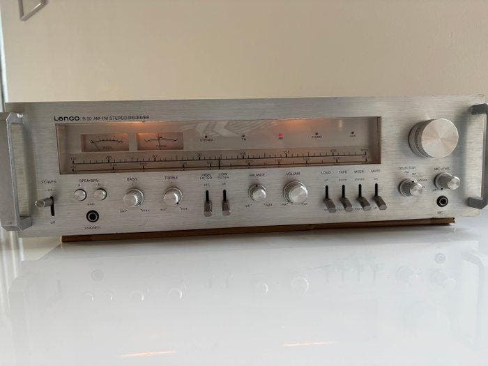 Lenco - R-50 Solid state stereo receiver, Audio, Tv en Foto, Radio's
