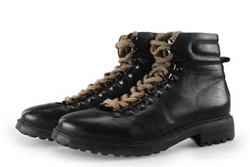 Stefano Lauran Veterboots in maat 43 Zwart, Kleding | Heren, Schoenen, Zwart, Boots, Zo goed als nieuw, Stefano Lauran