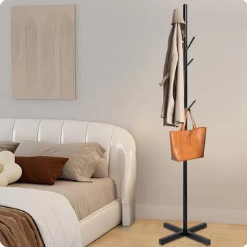 Vrijstaande Kapstok met 7 Haken – Modern en Ruimtebesparend, Huis en Inrichting, Verzenden, Nieuw