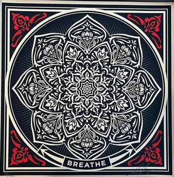 Shepard Fairey (OBEY) (1970) - Breathe