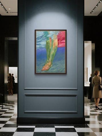 Cristian Mesa Velazquez (XX-XXI) - Agua y Piel, Antiek en Kunst