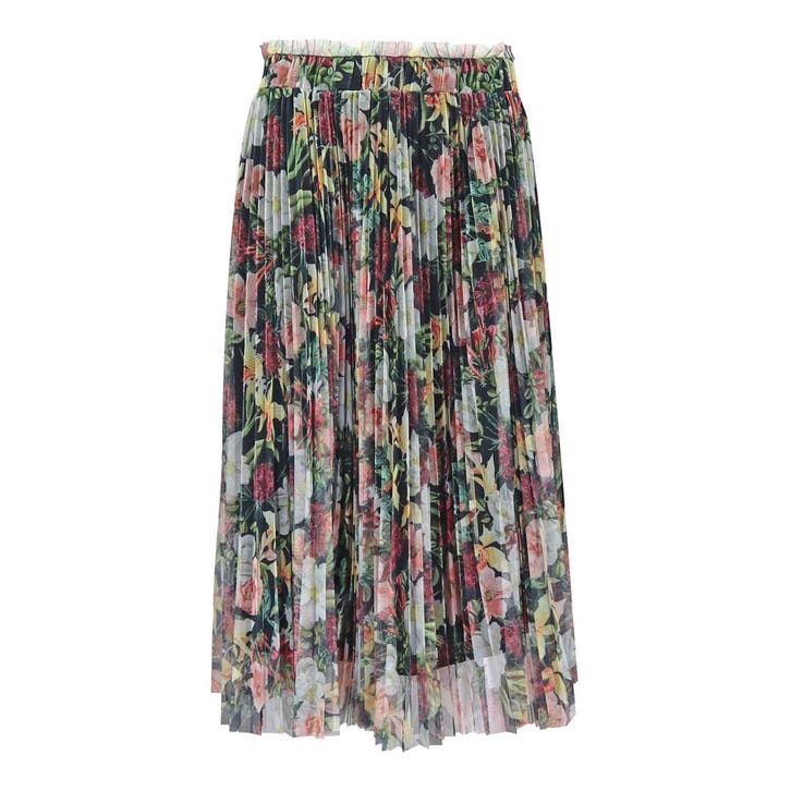 Princess goes Hollywood • geplooide rok bloem • 36, Kleding | Dames, Rokken, Groen, Nieuw, Maat 36 (S), Verzenden