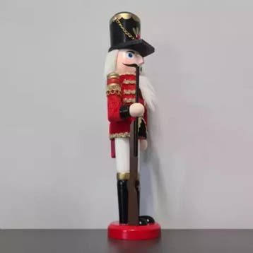 Ruhhy Decoratieve Houten Notenkraker 30 cm - Klassieke Ke..., Ophalen of Verzenden, Nieuw