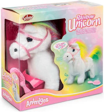 Tobar knuffel eenhoorn regenboog pl van €25,99 voor €18,19, Ophalen of Verzenden, Nieuw
