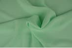 15 meter chiffon stof - licht mint, Overige kleuren, 120 cm of meer, Ophalen of Verzenden, Polyester