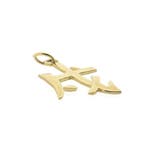 Gouden hanger van Chinees horoscoop teken; Hond, Ophalen of Verzenden, Gebruikt, Goud, Overige merken
