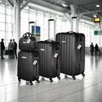 Kofferset met harde schaal Cleo 4-delig. met bagageweger - z, Verzenden, Nieuw