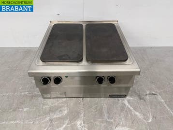 RVS Kuppersbusch Elektrische 4 pits fornuis 70 cm 400V, Ophalen of Verzenden, Gebruikt