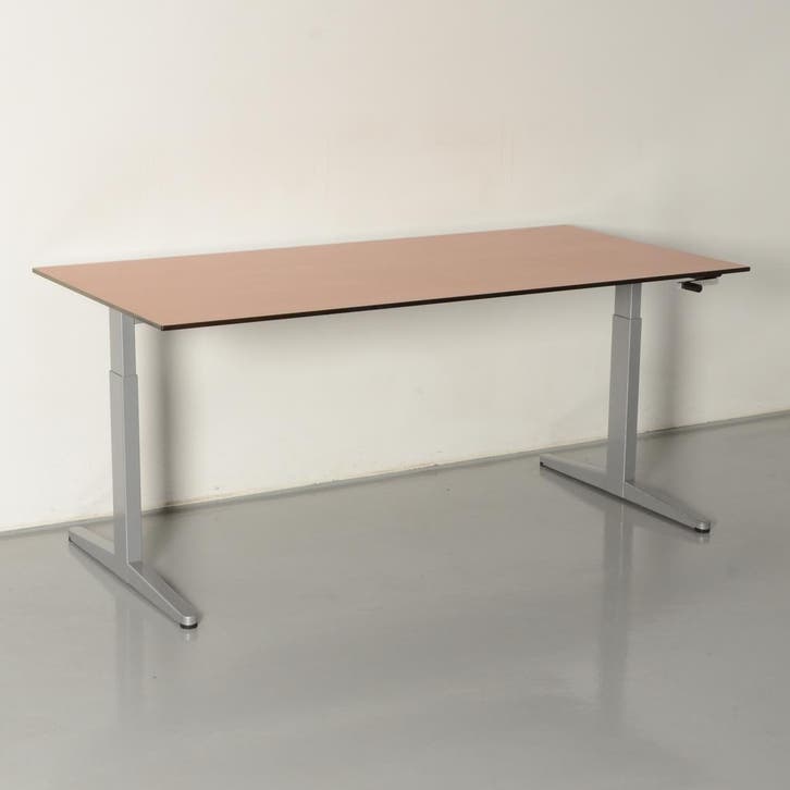 Ahrend Balance bureau, beuken blad, 160 x 80 cm, hoogte, Huis en Inrichting, Bureaus, Ophalen of Verzenden