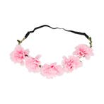 Haarband Bloemen – Gevlochten – Roze, Sieraden, Tassen en Uiterlijk, Uiterlijk | Haarverzorging, Nieuw
