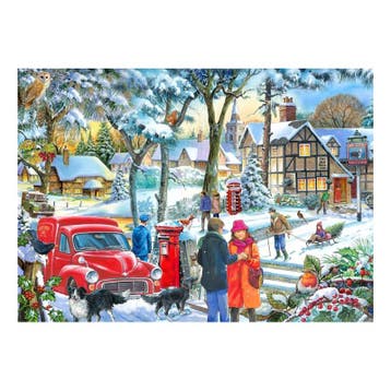 House of Puzzles legpuzzel Winter W van €18,99 voor €9,49, Ophalen of Verzenden, Nieuw