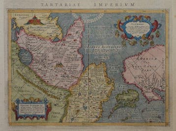 Azië - Noord-Amerika, Japan, Tartarië.; Magini - Tartariae, Nieuw