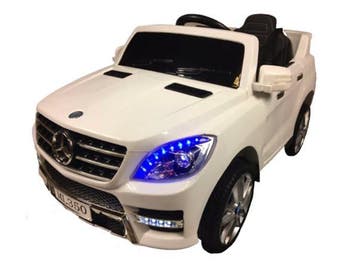 Mercedes ML350 12v, muziekmodule, lederen stoel, rubberen E, Ophalen of Verzenden, Nieuw