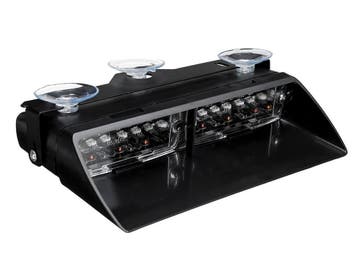 Dashboard flitser - ORANJE - 17 patronen - 16 LED, Ophalen of Verzenden