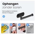 2dekans | LUFT WC Rolhouder mat zwart - 2 stuks -, Ophalen of Verzenden, Zo goed als nieuw