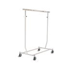 *TIP*  Super stabiel kledingrek opvouwbaar, chroom, 4 wielen, Ophalen of Verzenden, Nieuw