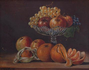 European school (XX), signed O. Wirth - Still Life with