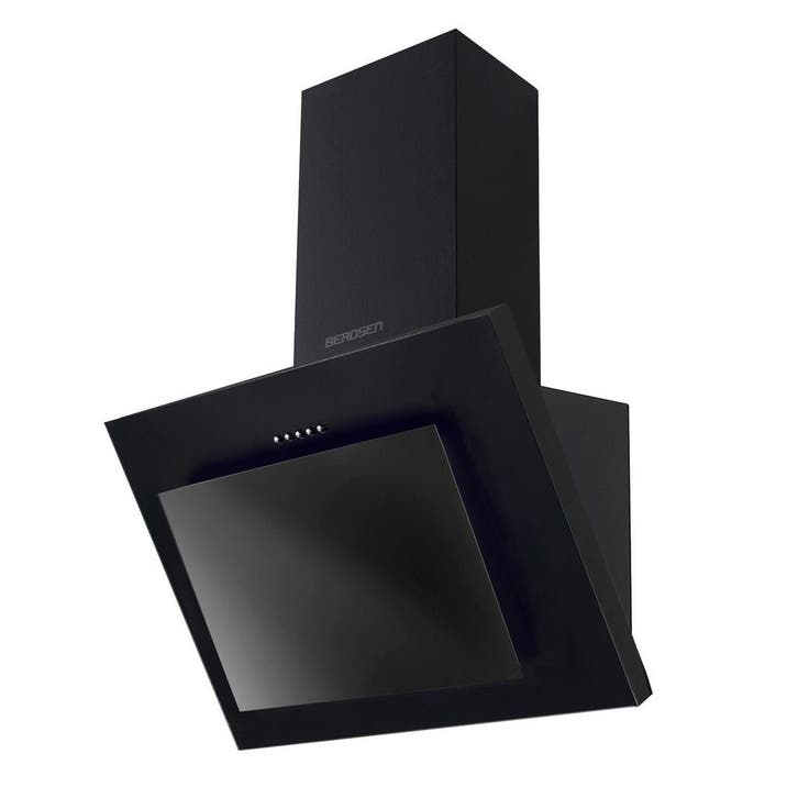 Afzuigkap 60cm Glas | LED | Scherpe Prijs, Witgoed en Apparatuur, Afzuigkappen, Inbouw, 200 tot 400 m³ per uur, Motor, Nieuw, Wandschouwkap