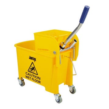 Jantex Kentucky rolemmer met wringer geel 20L, Huis en Inrichting, Verzenden, Nieuw