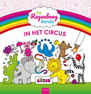 Boek: Lotje - De Regenboogbende in het circus - (als nieuw), Verzenden, Zo goed als nieuw