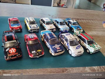 Altaya 1:43 - Modelauto (10) - Rally cars from, Nieuw