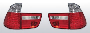Achterlichten geschikt voor BMW X5 98-03  LED rood/wit, Verzenden, Nieuw, BMW