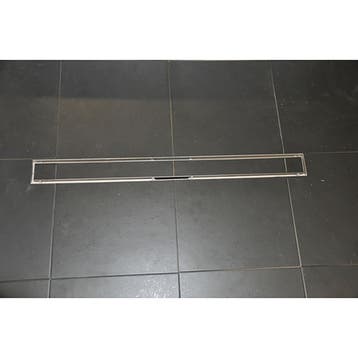 Wiesbaden Tegelrooster voor Douchegoot - 100x7cm - RVS, Ophalen of Verzenden, Nieuw, Rvs