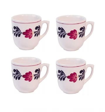 Boerenbont Beker large Royal 250 mL set van 4 (Huishouden), Verzenden, Nieuw, Aardewerk, Overige typen