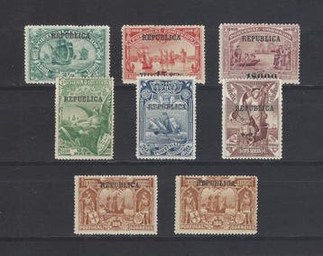 Portugal 1911 - Vasco de Gama volledige serie - Mundifil, Gestempeld