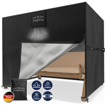 Hollywood schommelhoes antraciet 210x150x150cm 9100mm wat..., Verzenden, Nieuw