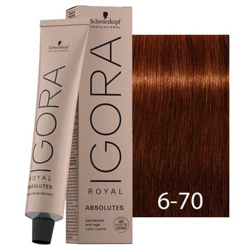 Schwarzkopf  Igora  Royal  Absolutes  670  60 ml, Sieraden, Tassen en Uiterlijk, Uiterlijk | Haarverzorging, Verzenden, Nieuw