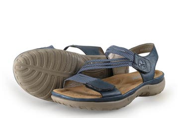 Rieker Sandalen in maat 41 Blauw, Sandalen of Muiltjes, Zo goed als nieuw, Rieker, Verzenden
