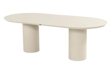 Hartman Valencia ovale dining tuintafel 220x100 cm. - Beige, Verzenden, Nieuw, Rond, Overige materialen