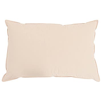 vidaXL Hoofdkussen 50 x 75 cm Alle seizoenen Kapokvezel, Verzenden, Nieuw, Beige